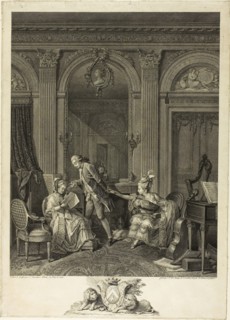 The Love Letter, n.d., Nicolas Delaunay (French, 1739-1792), after Nicolas Lavrince (Swedish,