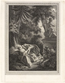 Night, 1767, Emmanuel Jean Nepomucene de Ghendt (French, 1738-1815), after Pierre-Antoine Baudouin
