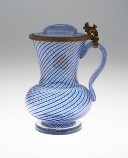 Covered Mug, Early 19th century, Bohemia, Czech Republic, Bohemia, Glass, 19.7 × 13 cm (7 3/4 × 5