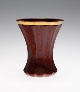 Lithyalin Beaker, c. 1830, Workshop of Friedrich Egermann, Bohemian, 1777-1864, Bohemia, Glass,
