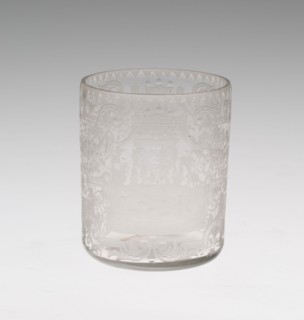 Beaker, c. 1735, Germany, Schleswig, Schleswig, Glass, H. 6.4 cm (2 1/2 in.)