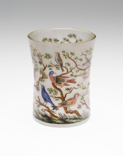 Beaker, c. 1830 or later, Germany, Glass, 10 x 7.8 cm (3 15/16 x 3 1/16 in.)
