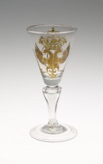 Wine Glass, c. 1730, Germany, Glass, H. 16.2 cm (6 3/8 in.)