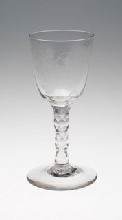 Wine Glass, c. 1795, England or Netherlands, Engraved: Northern Netherlands, England, Glass, cut