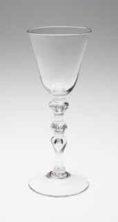 Wine Glass, c. 1786, Netherlands, Engraving attributed to David Wolff, England, Glass, blown and