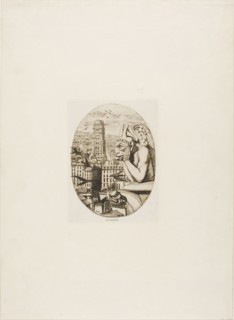 The Vampire, 1853, Charles Meryon (French, 1821-1868), printed by Auguste Delâtre (French,