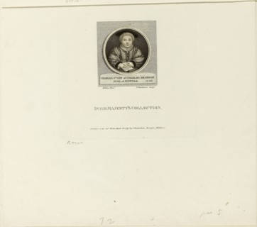 Charles Brandon, March 26, 1798, Francesco Bartolozzi (Italian, 1727-1815), after Hans Holbein the