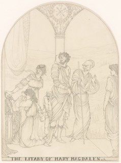The Litany of Mary Magdalen, 1891, Attributed to Aubrey Vincent Beardsley, English, 1872-1898,
