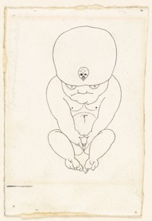 Crouching Midget, 1892/98, Aubrey Vincent Beardsley, English, 1872-1898, England, Pen and black ink