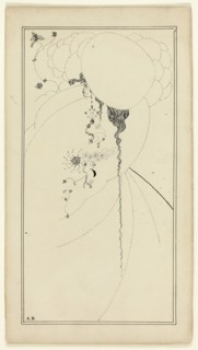 Female Figure with Large Hat, 1892/98, Aubrey Vincent Beardsley, imitator of, English, 1872-1898,