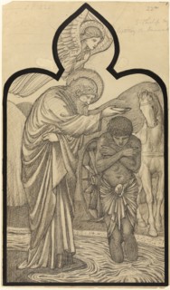 Saint Philip Baptising the Eunuch, 1853/98, Sir Edward Burne-Jones, English, 1833-1898, England,