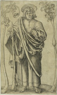 Saint Jude, from Christ, the Apostles and Saint Paul, 1510/15, Lucas Cranach the Elder, German,