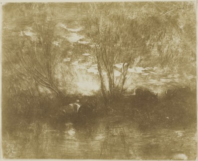 Cows at the Watering Place, 1862, Charles François Daubigny, French, 1817-1878, France,