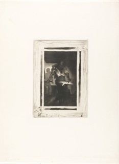 Blacksmith, 1833, Eugène Delacroix (French, 1798-1863), printed by Auguste Delâtre (French,