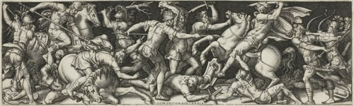 Combats and Triumphs, 1550/1572, Etienne Delaune, French, c. 1519-1583, France, Engraving on paper,