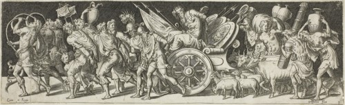 Combats and Triumphs, 1550/1572, Etienne Delaune, French, c. 1519-1583, France, Engraving on paper,