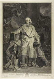 Portrait of Jacques Bénigne Bossuet, Bishop of Meaux, 1723, Pierre-Imbert Drevet (French,