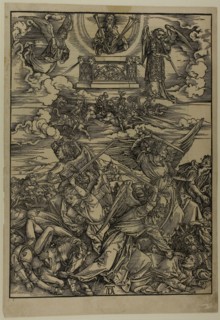 The Four Avenging Angels of Euphrates, from The Apocalypse, c. 1496–98, published 1511, Albrecht