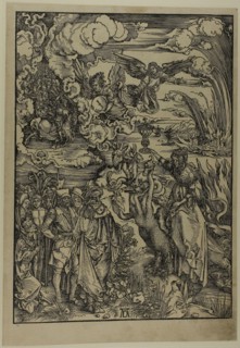 The Whore of Babylon, from The Apocalypse, c. 1496–98, published 1511, Albrecht Dürer, German,