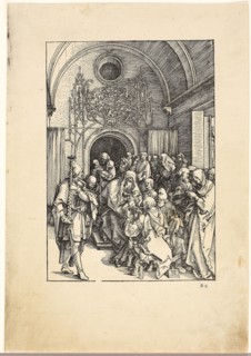 The Circumcision of Christ, from The Life of the Virgin, c. 1505, published 1511, Albrecht Dürer,