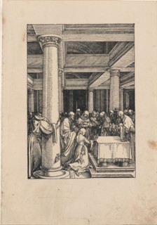 The Presentation of Christ in the Temple, from The Life of the Virgin, c. 1505, published 1511,