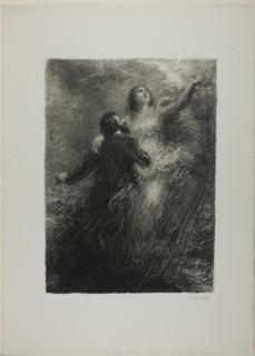 Finale of the Flying Dutchman, second plate, 1885, Henri Fantin-Latour, French, 1836-1904, France,
