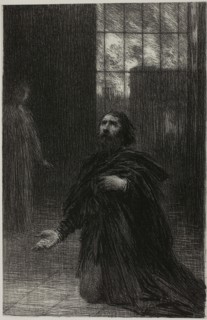Rienzi, Act V: Rienzi’s Prayer, c. 1886, Henri Fantin-Latour, French, 1836-1904, France, Lithograph