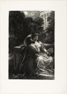 The Trojans at Carthage: Act III, Love Duet, 1888, Henri Fantin-Latour, French, 1836-1904, France,