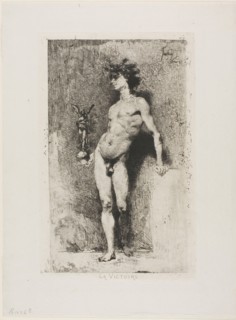 Victory, n.d., Mariano José María Bernardo Fortuny y Carbó, Spanish, 1838-1874, Spain, Etching on