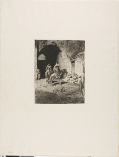 Guard of the Casbah in Tetuan, n.d., Mariano José María Bernardo Fortuny y Carbó, Spanish,