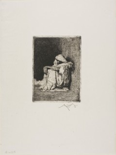 Arab Seated, His Hands Crossed on His Knees, n.d., Mariano José María Bernardo Fortuny y Carbó,