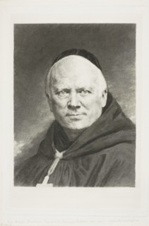 Dom Prosper Guéranger, Abbot of Solesmes, 1878, Claude Ferdinand Gaillard, French, 1834-1887,