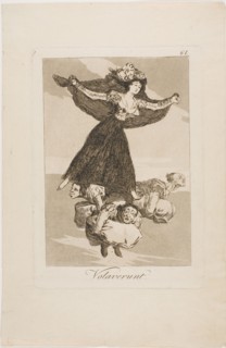 They Have Flown, plate 61 from Los Caprichos, 1797/99, Francisco José de Goya y Lucientes, Spanish,
