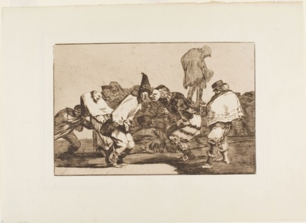 Rejoice, Carnival, for Tomorrow Thou wilt Be Ashes, plate 14 from Los Proverbios, 1815/24,