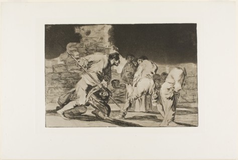 It is Amazing, and We were Made by God, plate six from Los Proverbios, 1815/24, Francisco José de