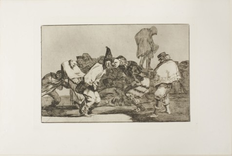 Rejoice, Carnival, for Tomorrow Thou wilt Be Ashes, plate 14 from Los Proverbios, 1815/24,