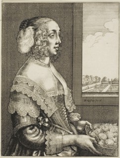Spring, 1644, Wenceslaus Hollar, Czech, 1607-1677, Bohemia, Etching on ivory laid paper, 160 × 121