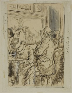 The Potato Harvest, July 1, 1877, Charles Keene, English, 1823-1891, England, Pen and brown ink,