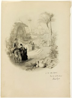 Study for Illustration for Aline, Queen of Golconda, n.d., Albert Lynch, French, born Peru,