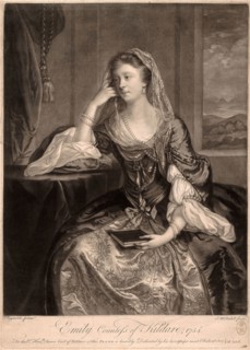 Emily, Countess of Kildare, 1754, James McArdell (Irish, c. 1710-1765), after Sir Joshua Reynolds