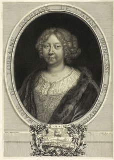 Marie de Lorraine, Duchesse de Guise, Princesse de Joinville, 1684, Antoine Masson (French,