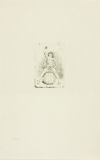 Bacchus, 1887, Jean Louis Ernest Meissonier, French, 1815-1891, France, Etching and drypoint on