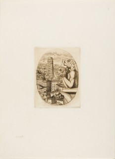 The Vampire, 1853, Charles Meryon (French, 1821-1868), printed by Auguste Delâtre (French,