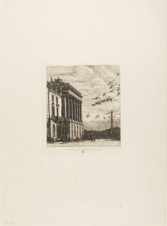 The Admiralty, Paris, 1865, Charles Meryon (French, 1821-1868), printed by Auguste Delâtre (French,