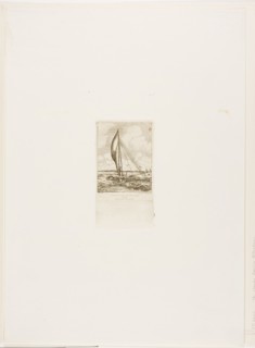 Swift-Sailing Proa, Mulgrave Archipelago, Oceania, 1866, Charles Meryon, French, 1821-1868, France,