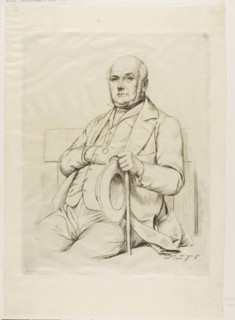 Portrait of Casimir le Conte, 1856, Charles Meryon (French, 1821-1868), after Gustave Clarence
