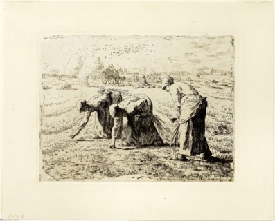 The Gleaners, 1855–56, Jean François Millet (French, 1814-1875), printed by Auguste Delâtre