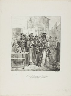 You Have Honor…, 1825–26, Denis Auguste Marie Raffet (French, 1804-1860), printed by François le