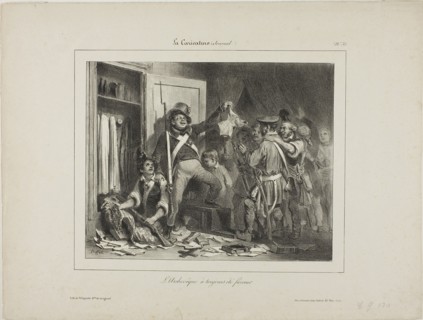 The Archbishop Was Always a Rogue, 1831, Denis Auguste Marie Raffet (French, 1804-1860), published