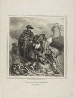 He must see things favorably!, 1828, Denis Auguste Marie Raffet, French, 1804-1860, France,